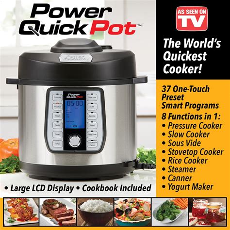 power quick pot pressure cooker as seen on tv